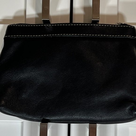 Coach Black leather Wristlet with hand tag - Picture 2 of 4